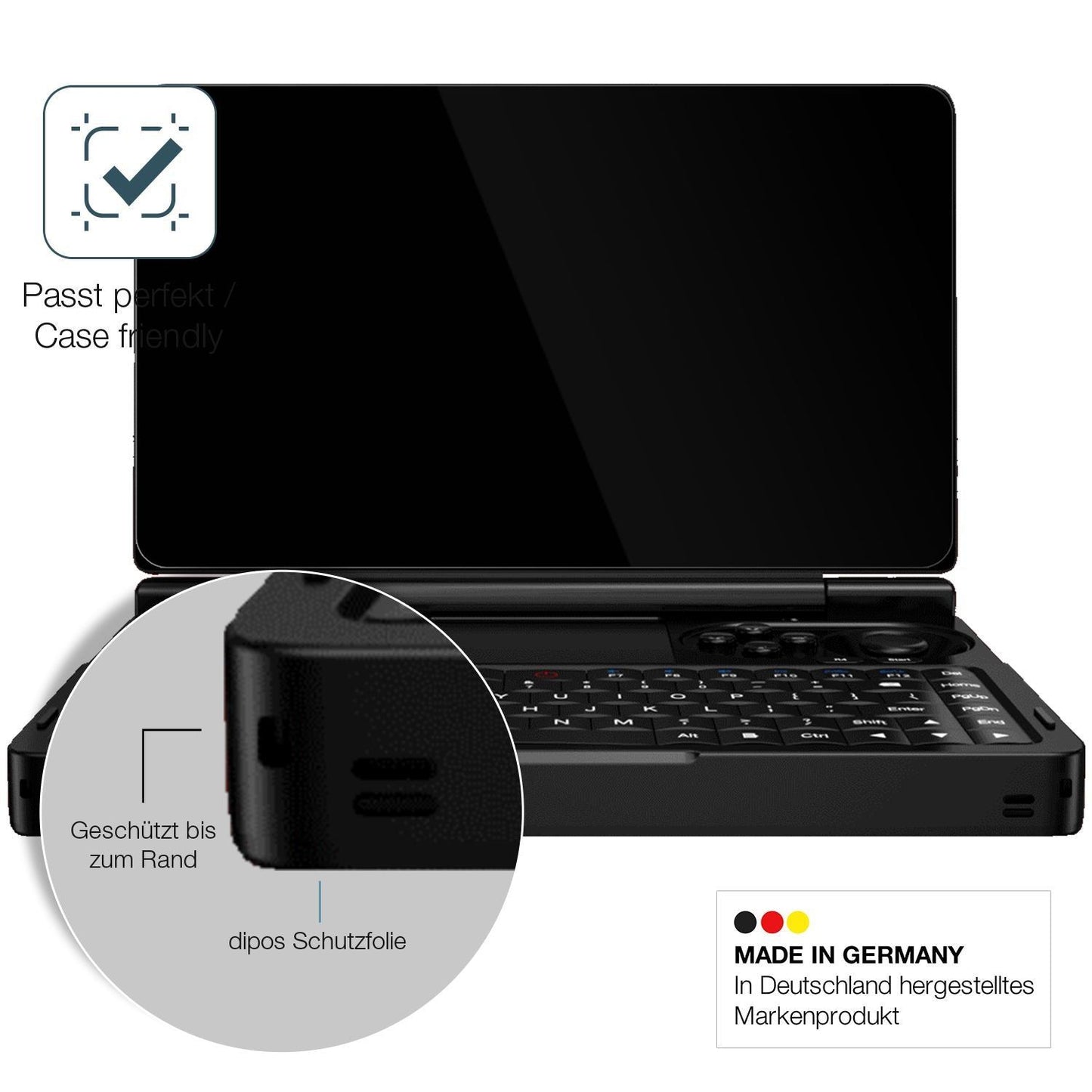 2x 9H Schutzfolie für GPD Win Mini 2025 Panzerfoli (6)
