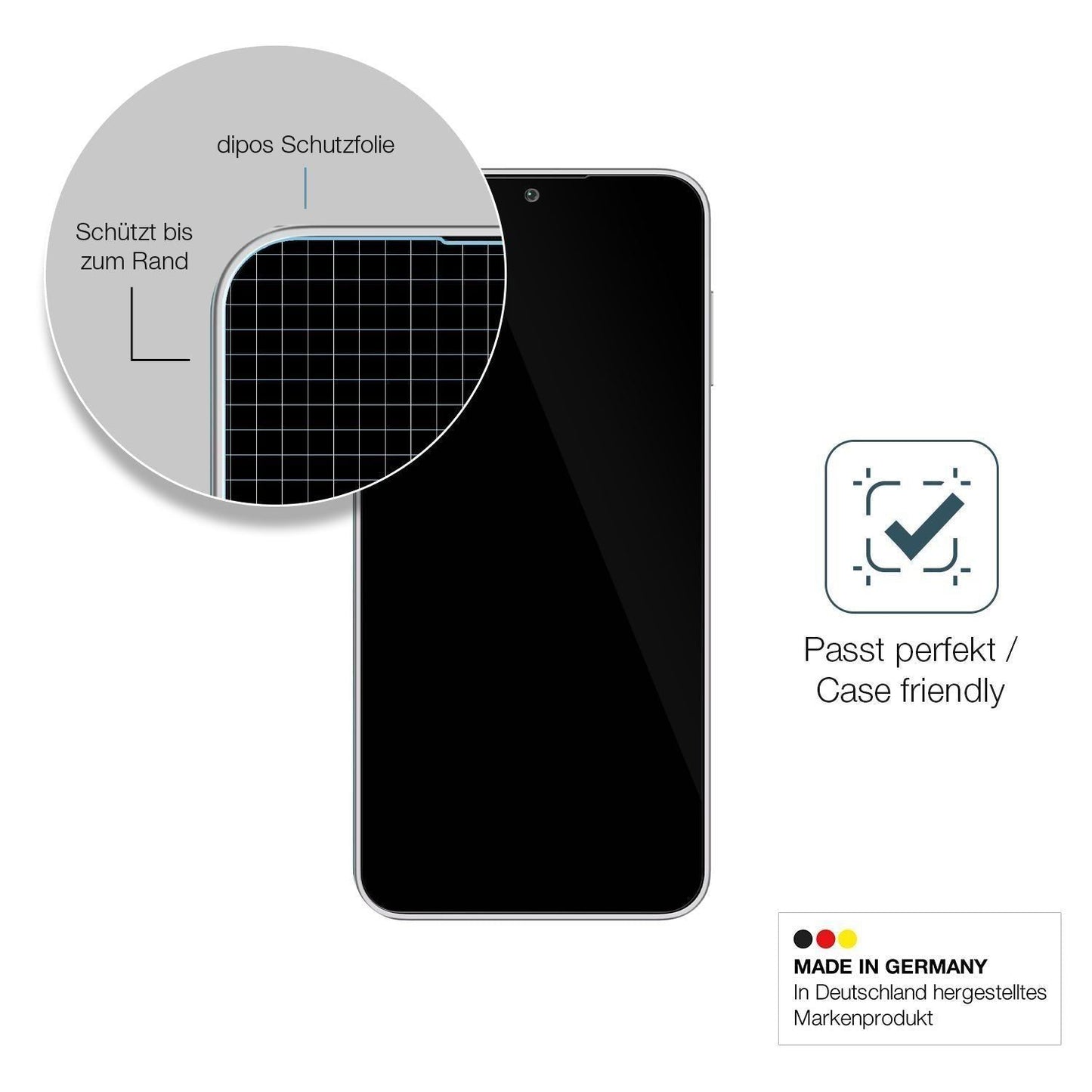 2x 9H Schutzfolie für Samsung Galaxy F16 5G Panzer (6)