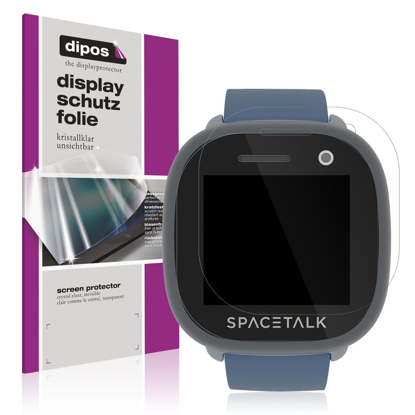 6x Schutzfolie klar für Spacetalk Adventurer 2 4G  (1)