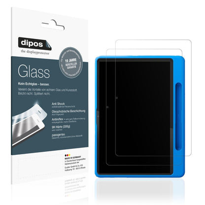 2x 9H Schutzfolie matt für Lenovo Tab 3.Gen 10.1 Z (1)