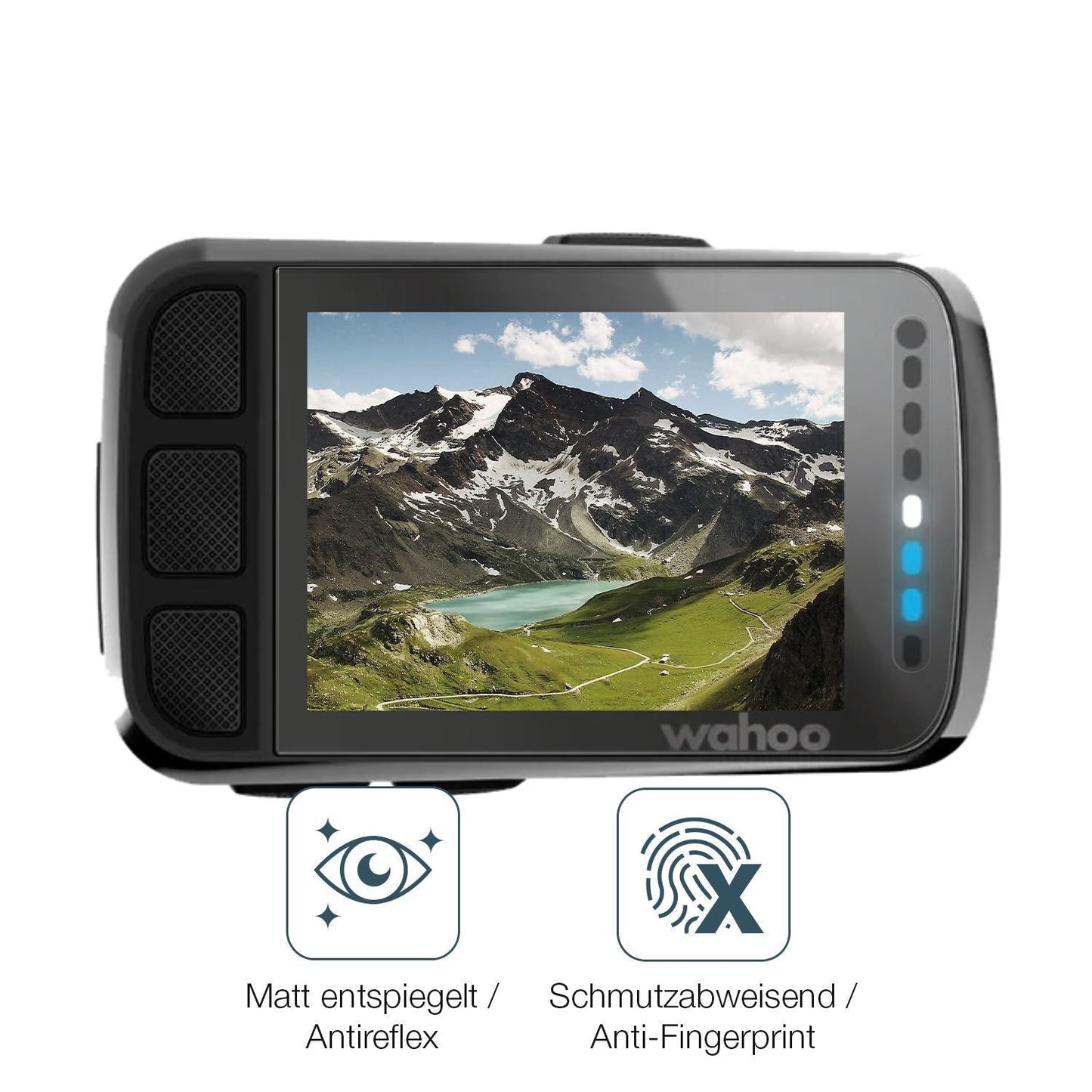 2x 9H Schutzfolie matt für Wahoo Elemnt Bolt 2 Pan (5)