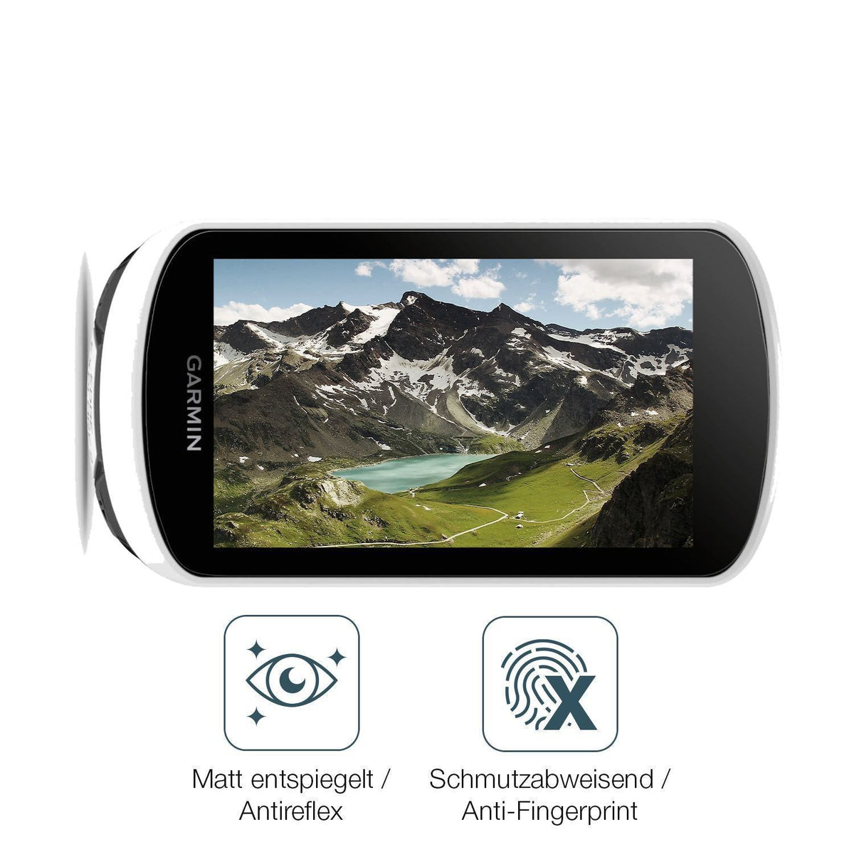 2x Schutzfolie matt für Garmin Edge Explote 2 Disp (4)