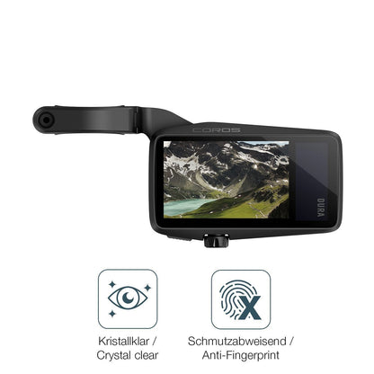 2x Schutzfolie klar für Coros Dura Solar GPS Displ (4)