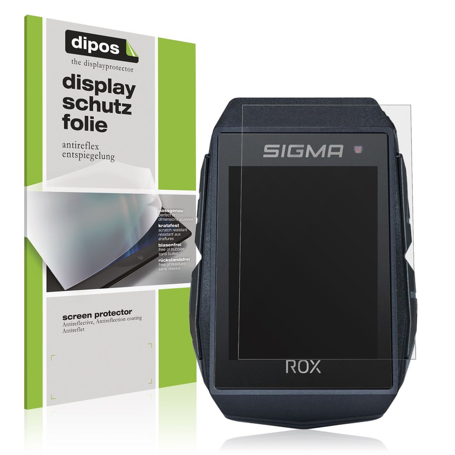 2x Schutzfolie matt für Sigma Rox 11.1 Display-Sch (1)