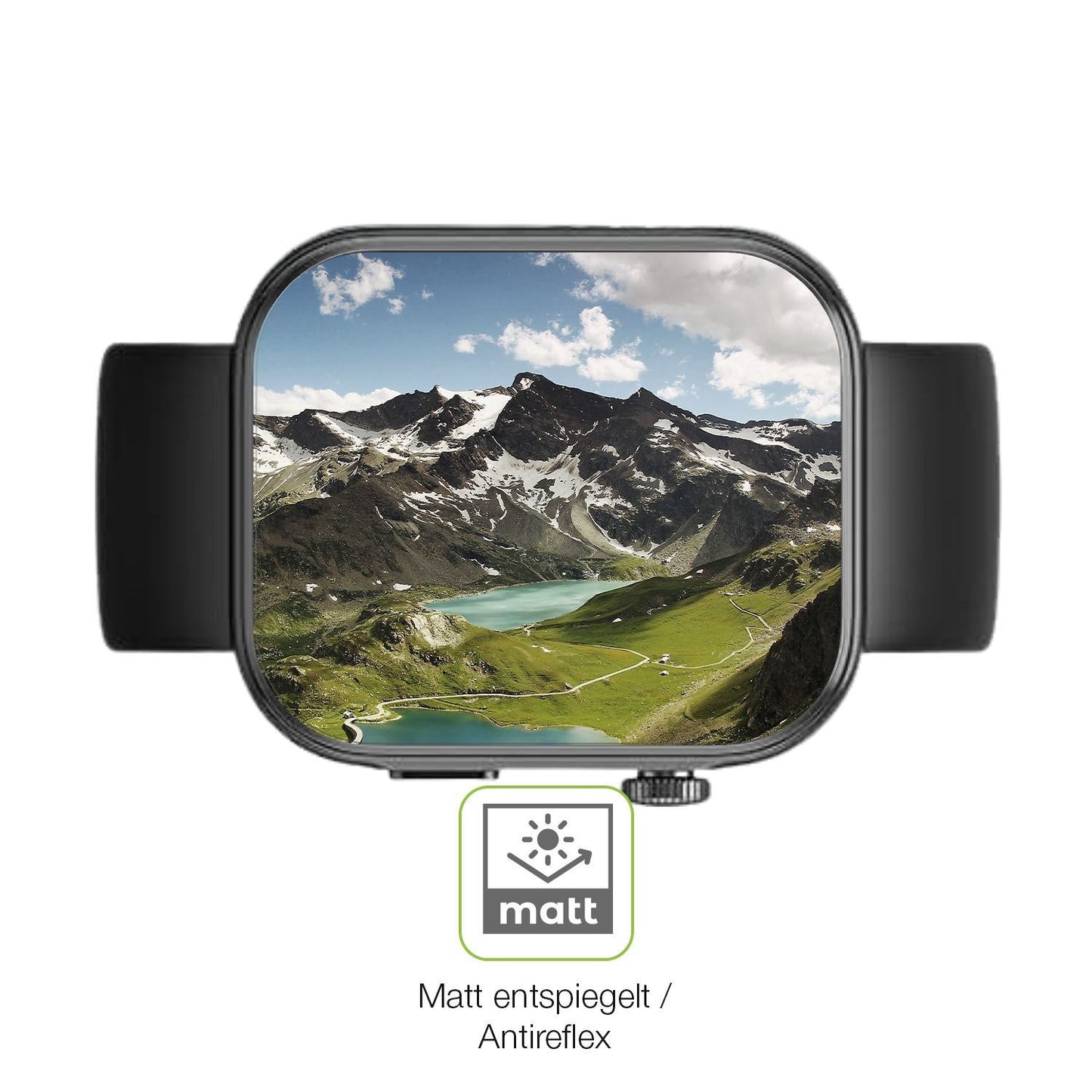 2x Full Cover Schutzfolie matt für Tozo S6 1.85 Zo (5)