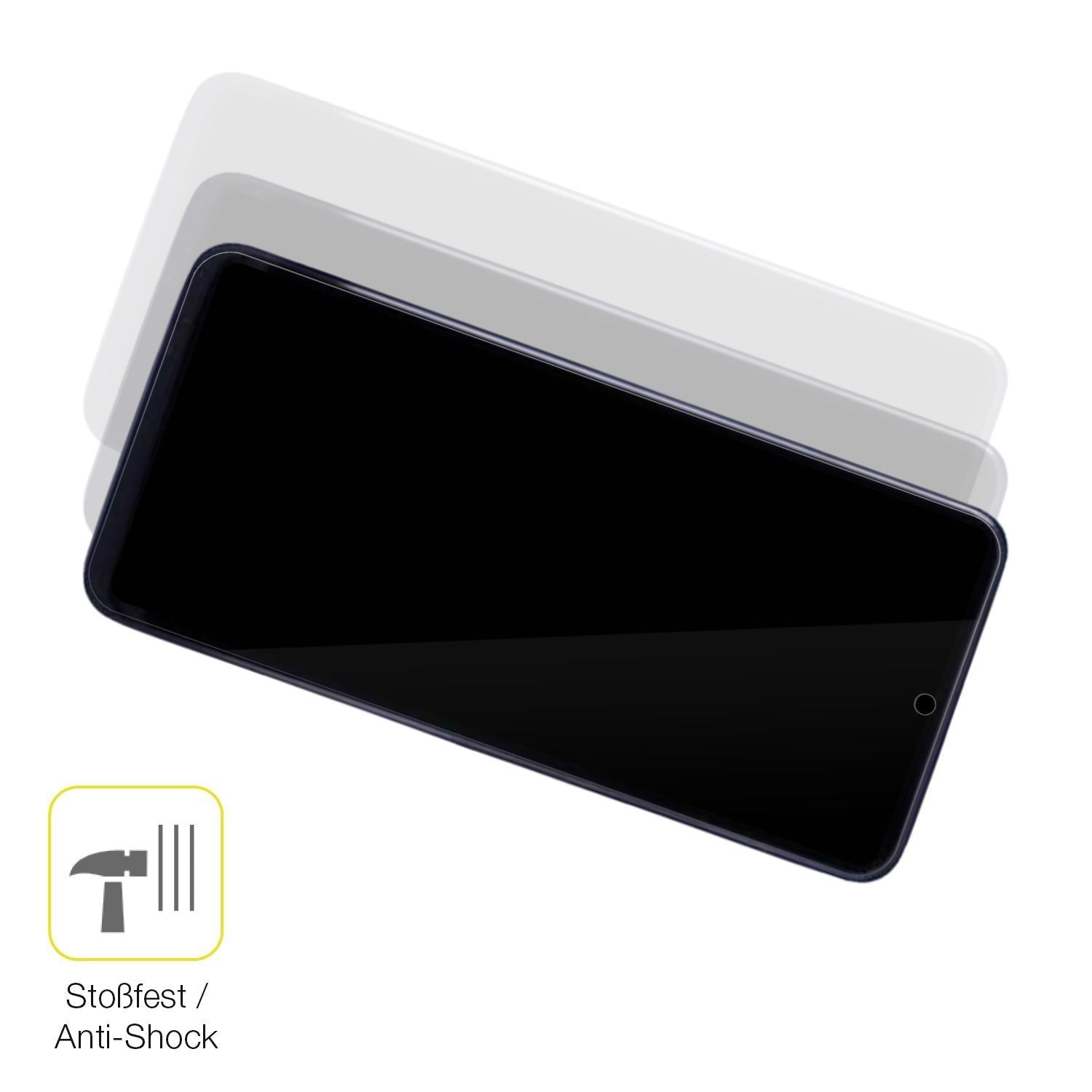 2x 3D Full Cover Schutzfolie für Oppo A5 Vitality  (4)