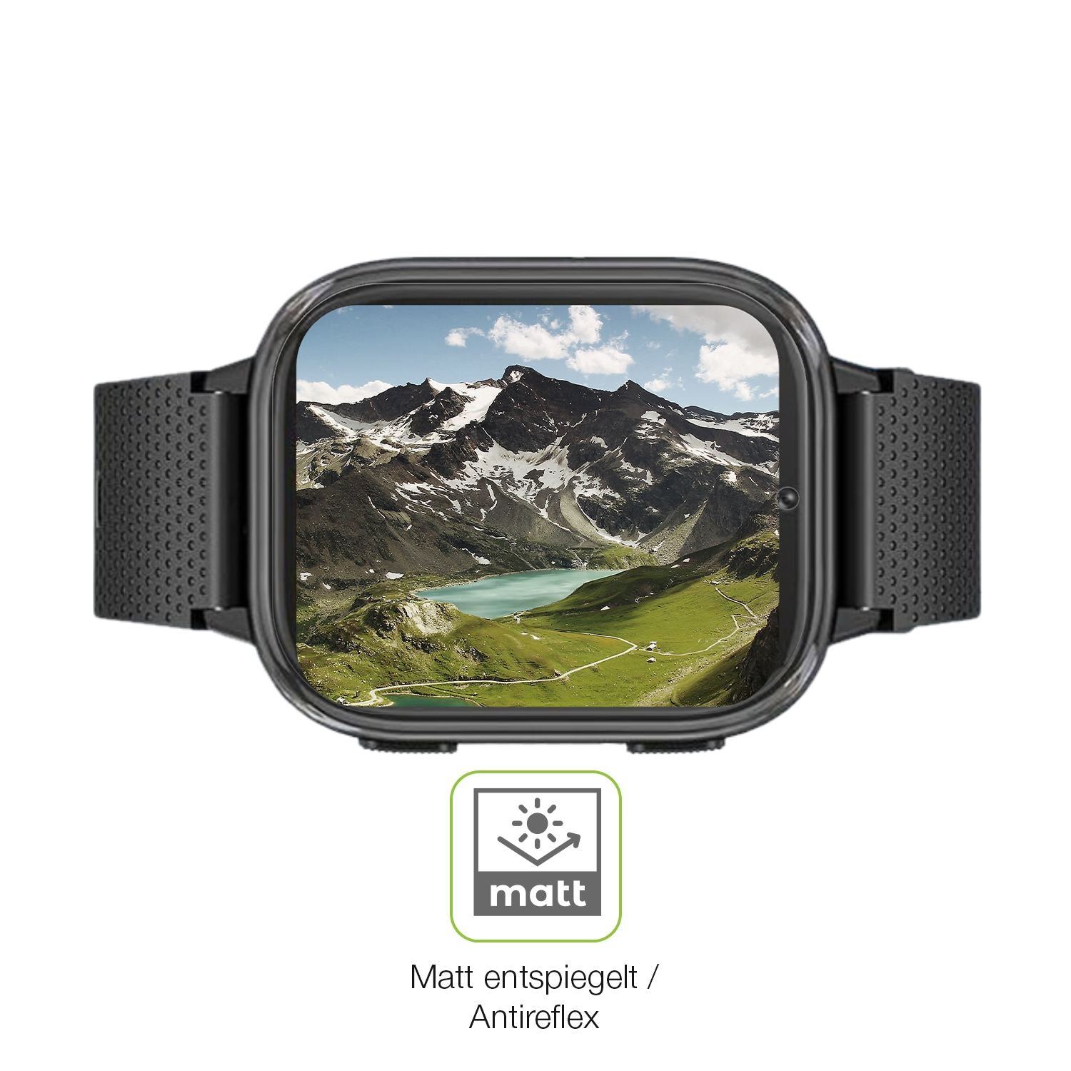 2x Full Cover Schutzfolie matt für Moonkids 4G 1.8 (5)