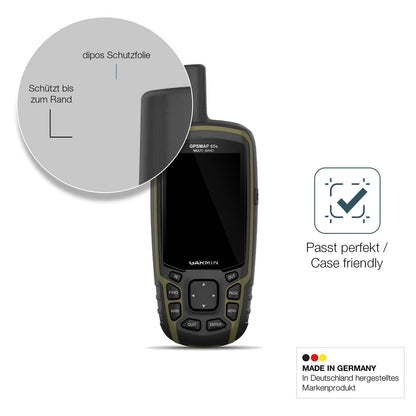 2x 9H Schutzfolie für Garmin GPSMAP 65 Panzerfolie (6)