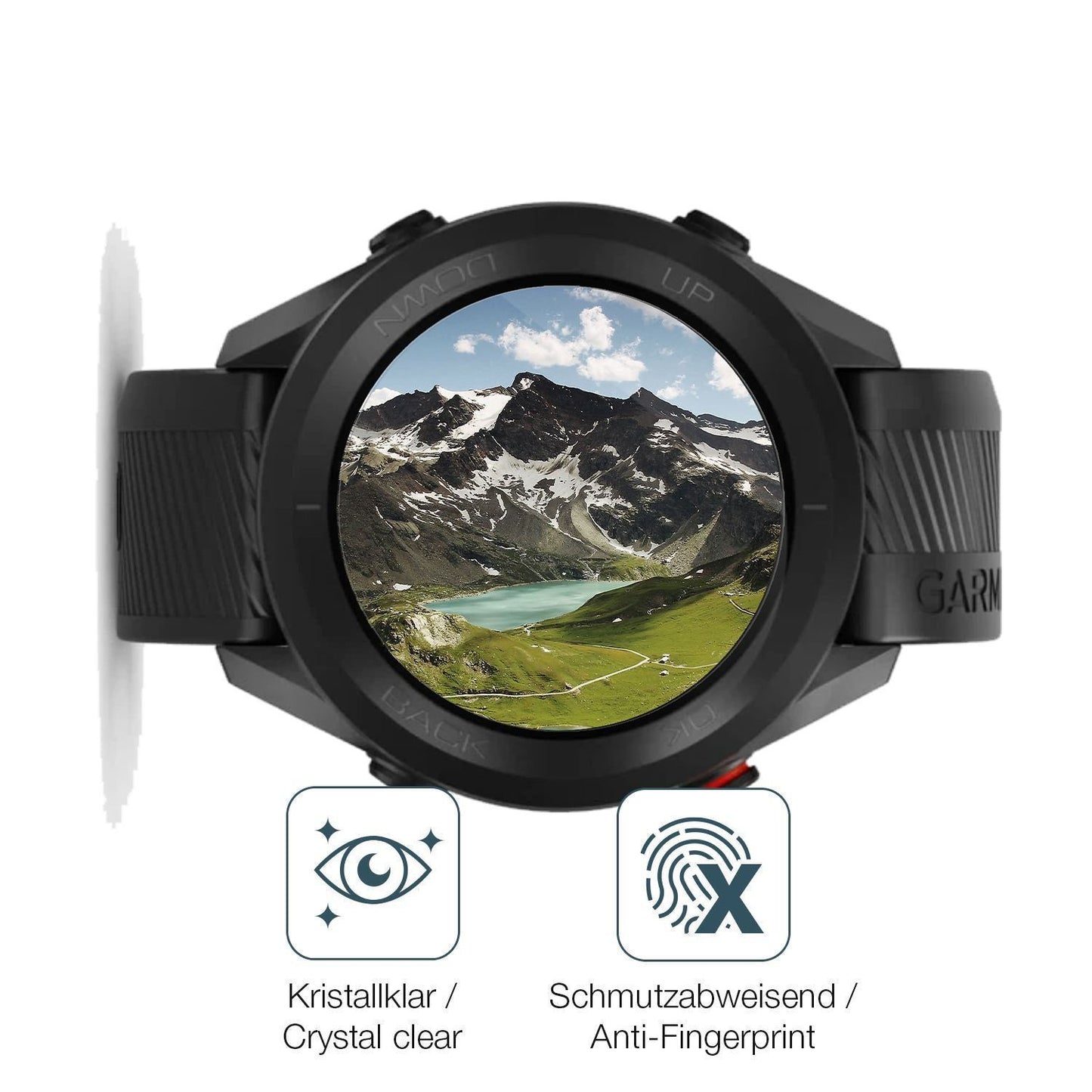 6x Schutzfolie klar für Garmin Appoach S12 Display (4)