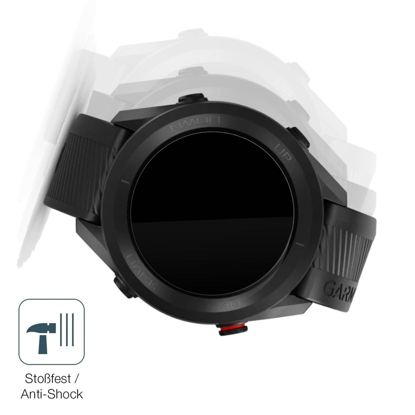 2x 9H Schutzfolie für Garmin Appoach S12 Panzerfol (4)