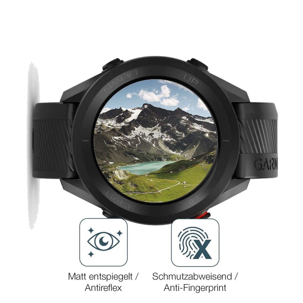 2x 9H Schutzfolie matt für Garmin Appoach S12 Panz (5)