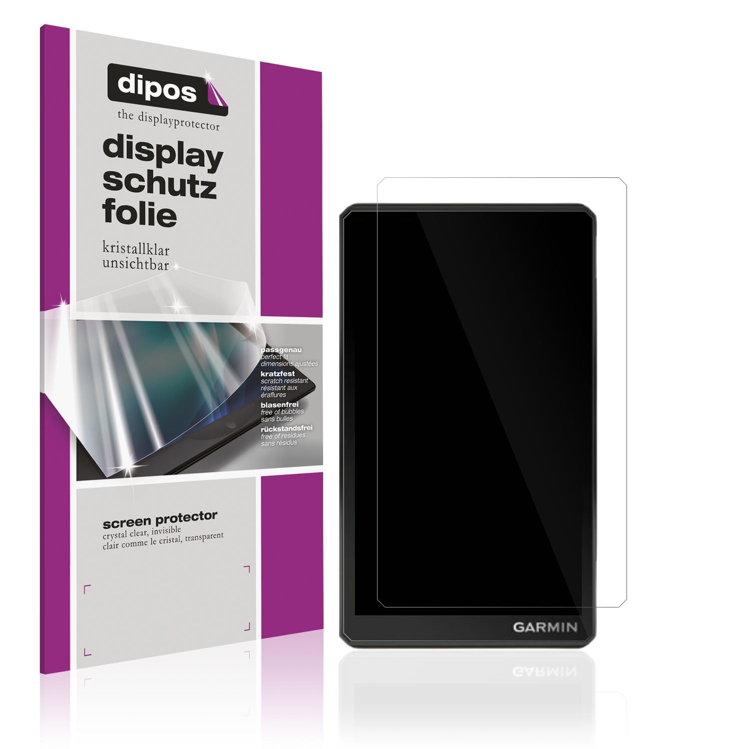 2x Schutzfolie klar für Garmin Tread 2 Display-Sch (1)