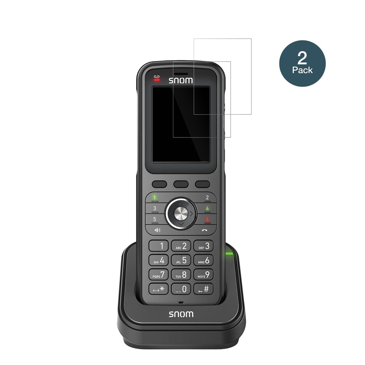 2x 9H Schutzfolie für Snom M56 Dect Panzerfolie (2)