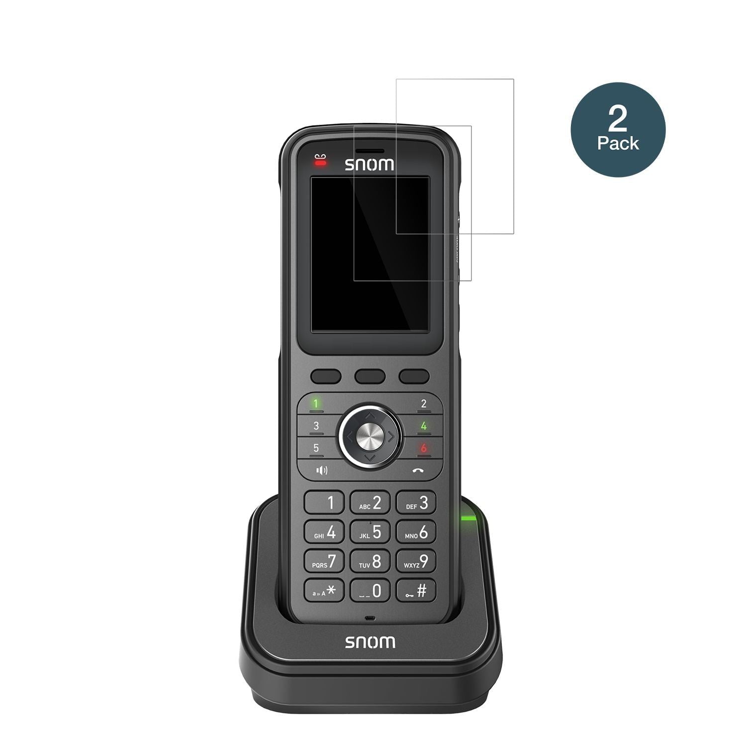 2x 9H Schutzfolie für Snom M56 Dect Panzerfolie (2)