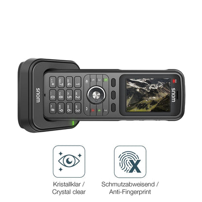 2x 9H Schutzfolie für Snom M56 Dect Panzerfolie (5)