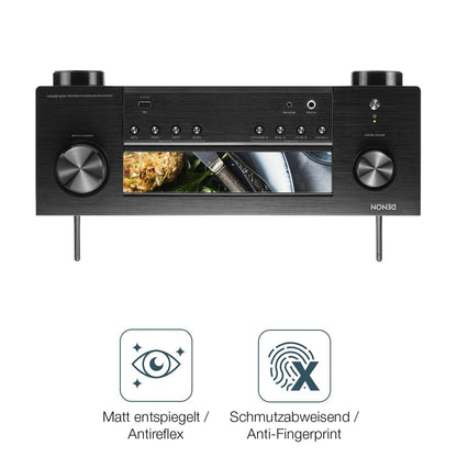 2x Schutzfolie matt für Denon AVR-S970H Display-Sc (4)