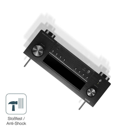 2x 9H Schutzfolie matt für Denon AVR-X2800HDAB Pan (4)