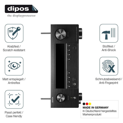 2x 9H Schutzfolie matt für Denon AVR-X2800HDAB Pan (7)