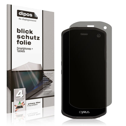 Blickschutzfolie für Zeblaze GTS 3 Pro matt Schutz (1)