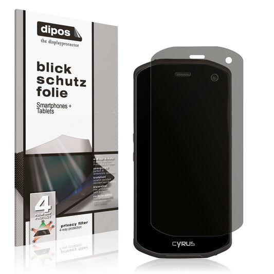 Blickschutzfolie für Zeblaze GTS 3 Pro matt Schutz (1)