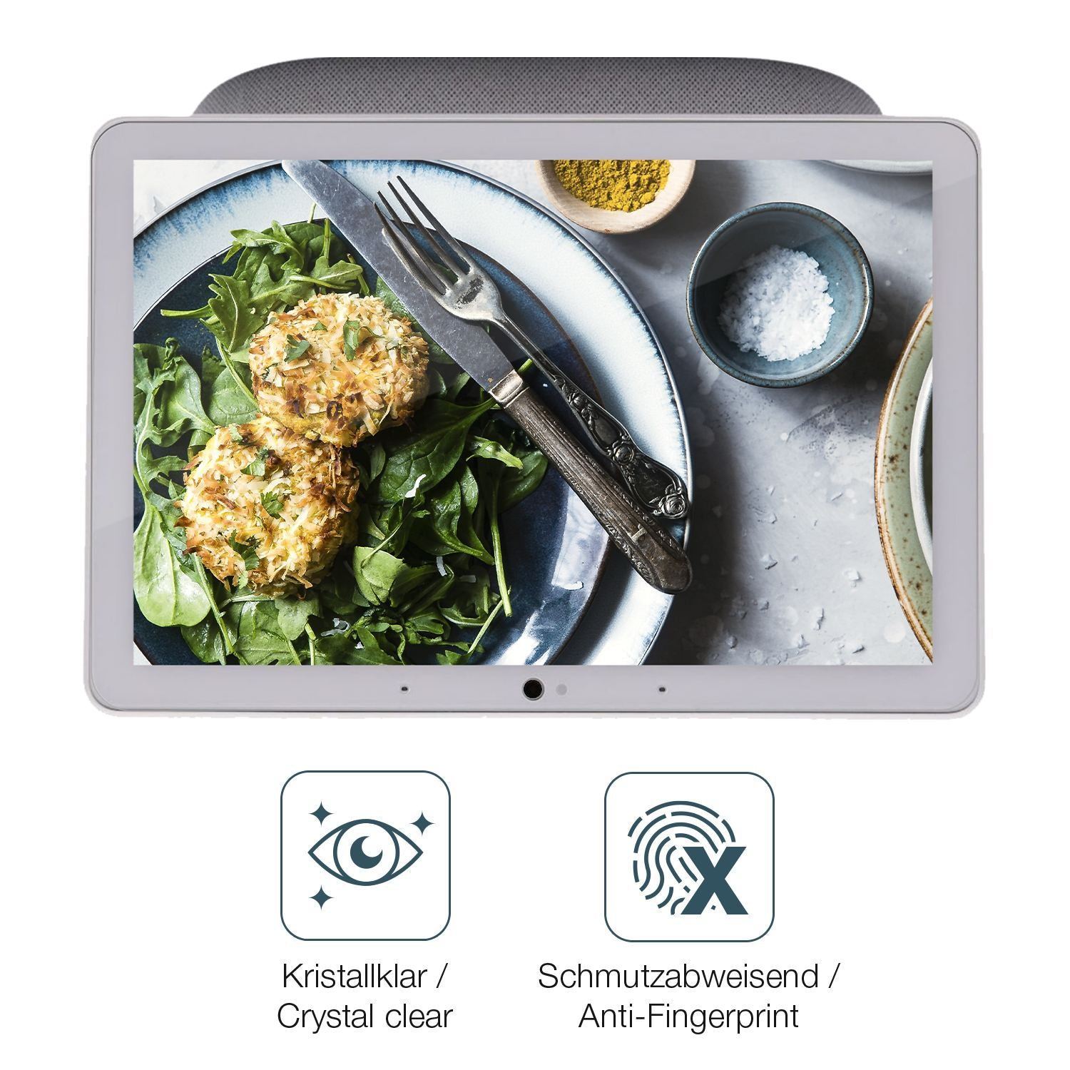2x 9H Schutzfolie für Google Nest Hub Max 3. Gen P (5)