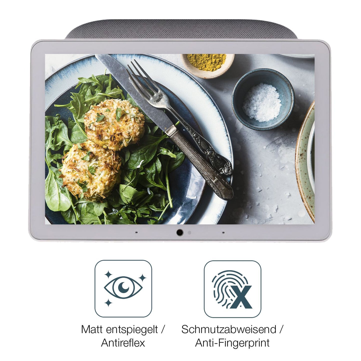 2x 9H Schutzfolie matt für Google Nest Hub Max 3.  (5)