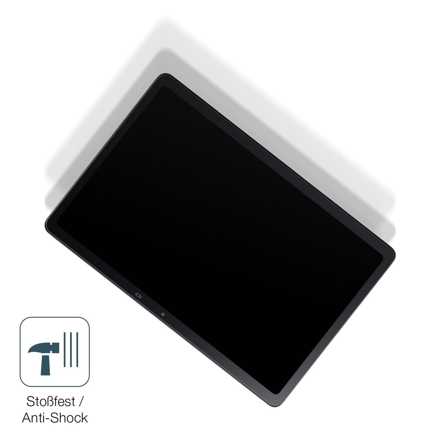 2x 9H Schutzfolie matt für Acer Iconia Tab V11 Pan (4)