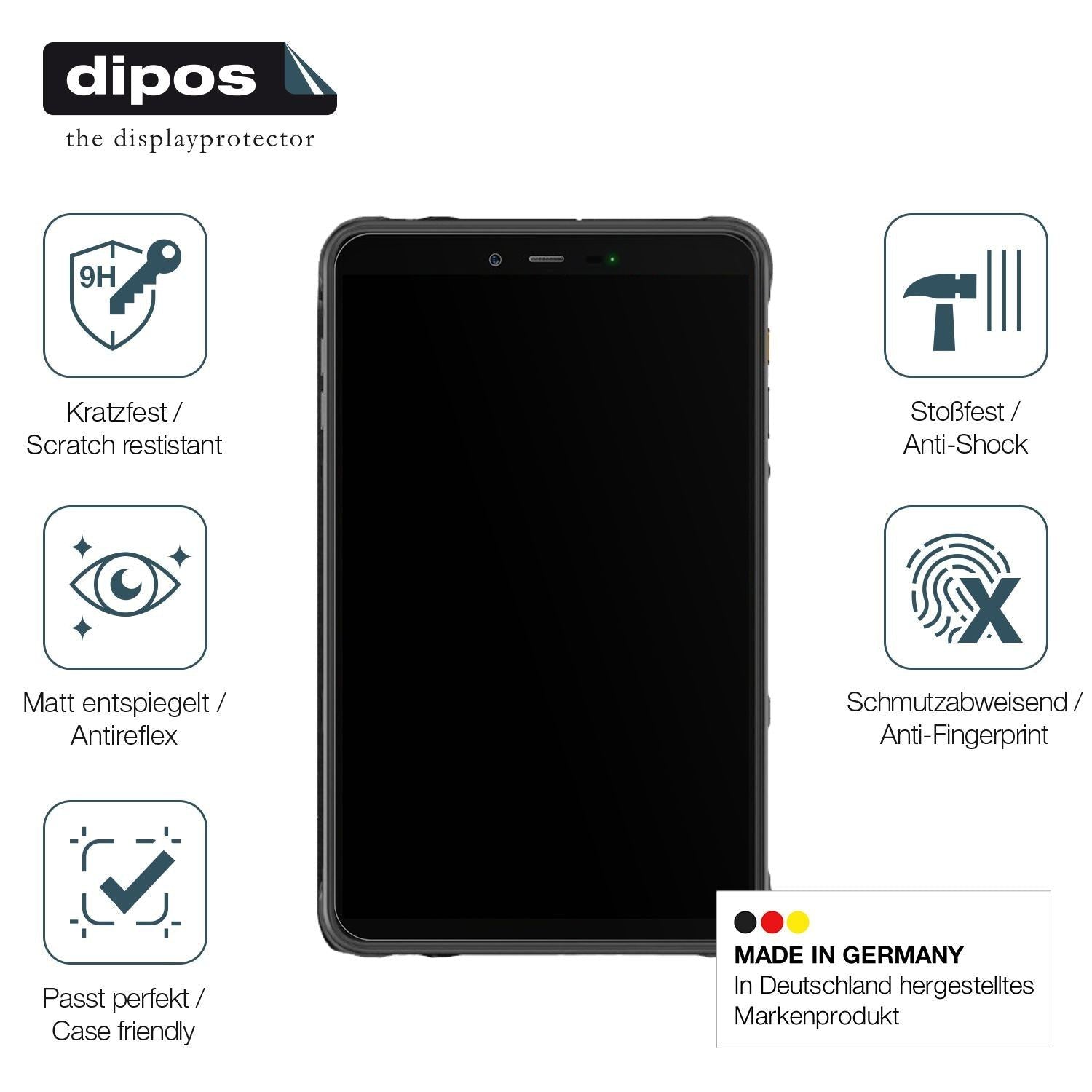 2x 9H Schutzfolie matt für Ulefone Armor Pad Outdo (7)