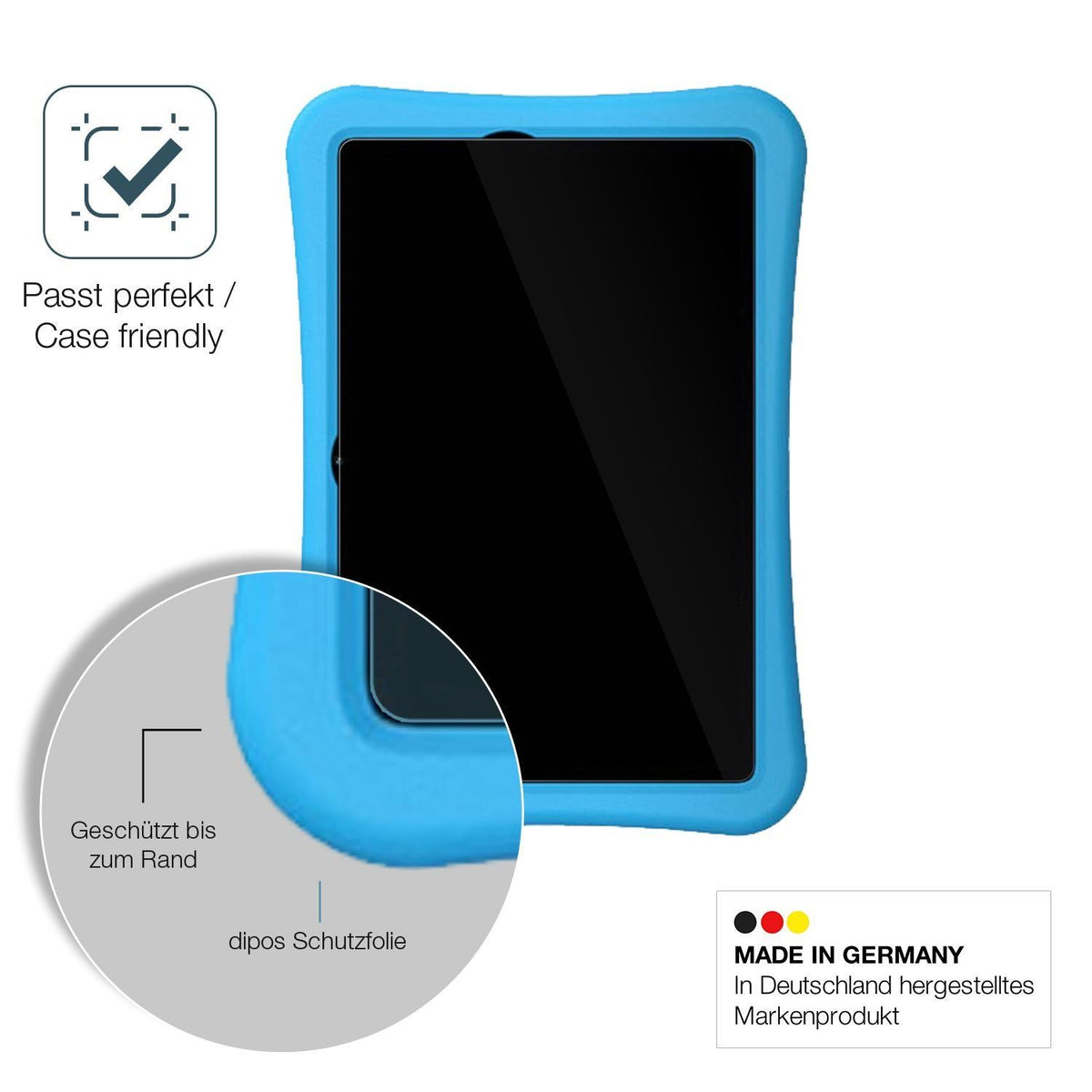 2x 9H Schutzfolie für Umidigi G1 Tab Mini Kids Pan (6)