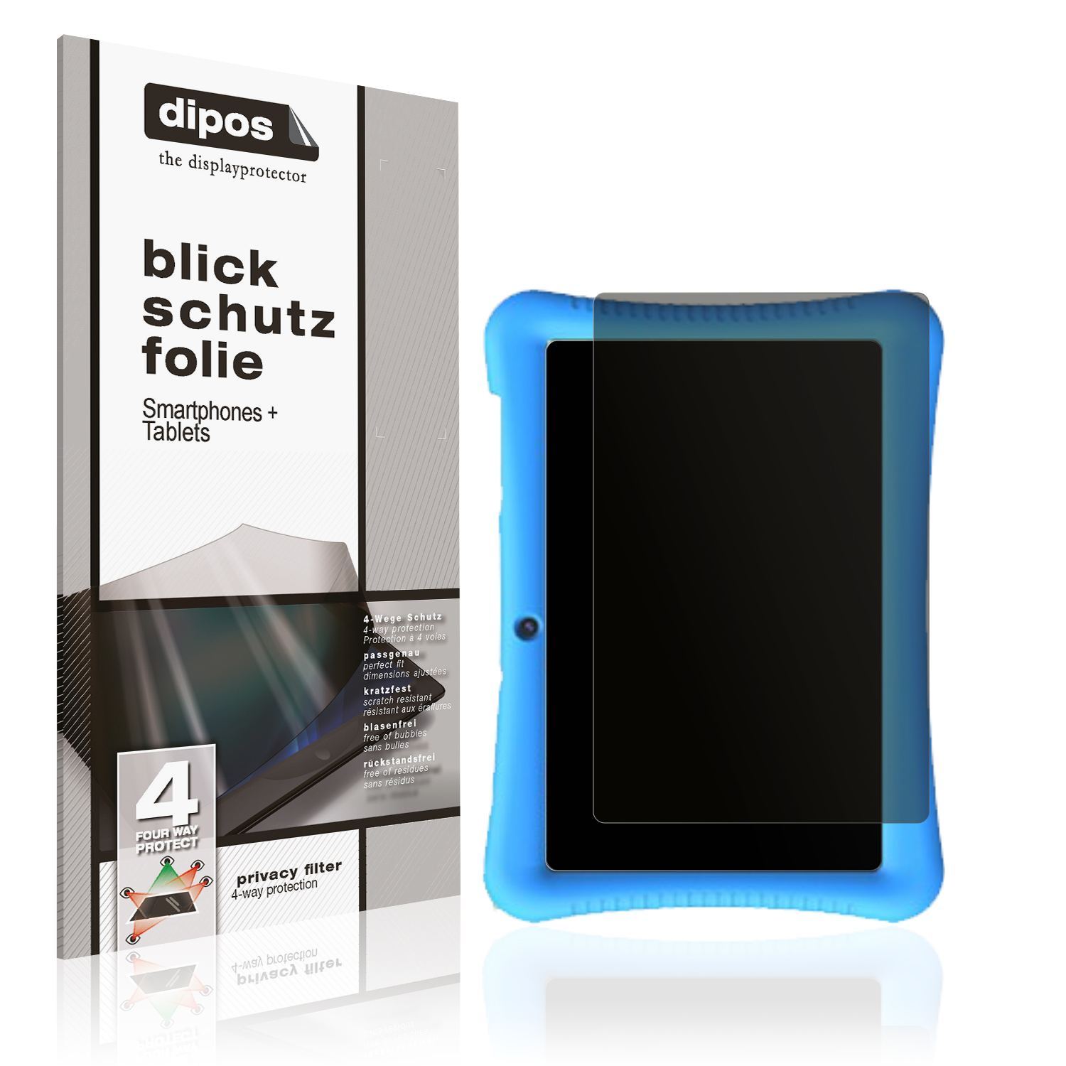 Blickschutzfolie für Semeakoko FF35 Kinder Tab 10  (1)