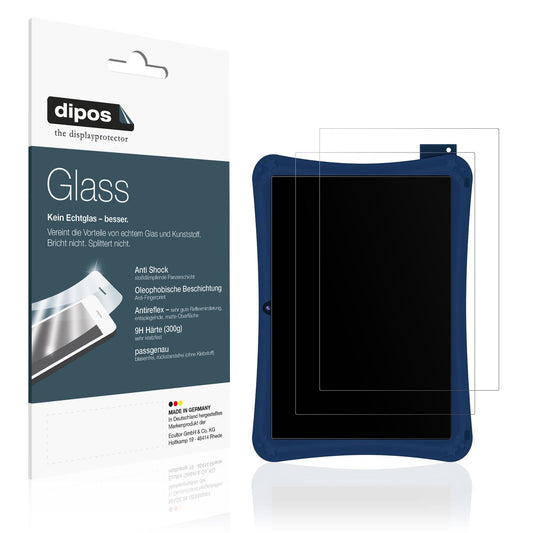 2x 9H Schutzfolie matt für WeTapble Kids Tablet 7  (1)