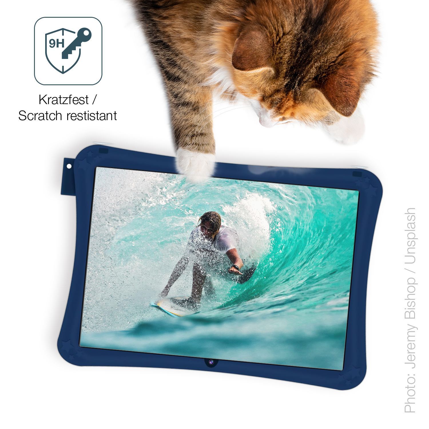 2x 9H Schutzfolie matt für WeTapble Kids Tablet 7  (3)