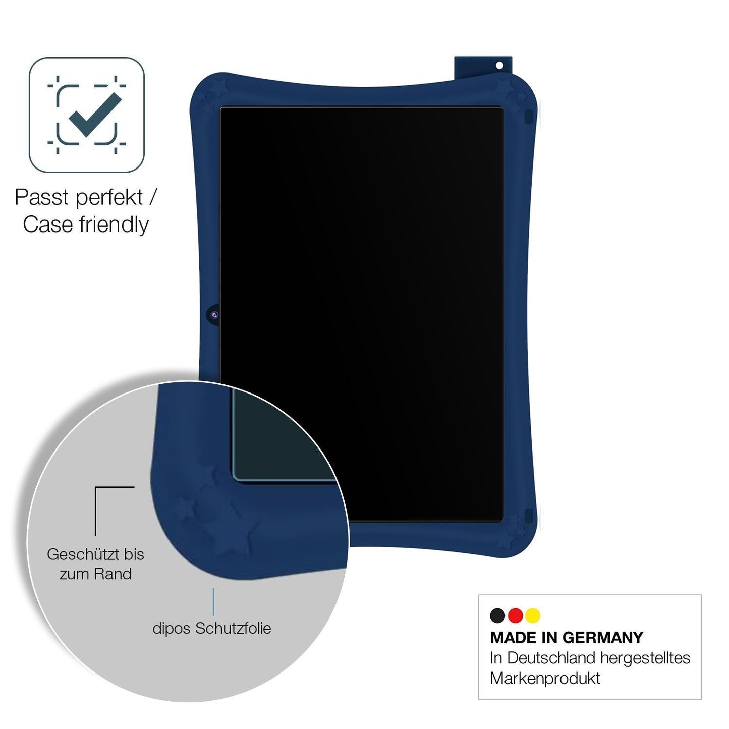 2x 9H Schutzfolie matt für WeTapble Kids Tablet 7  (6)