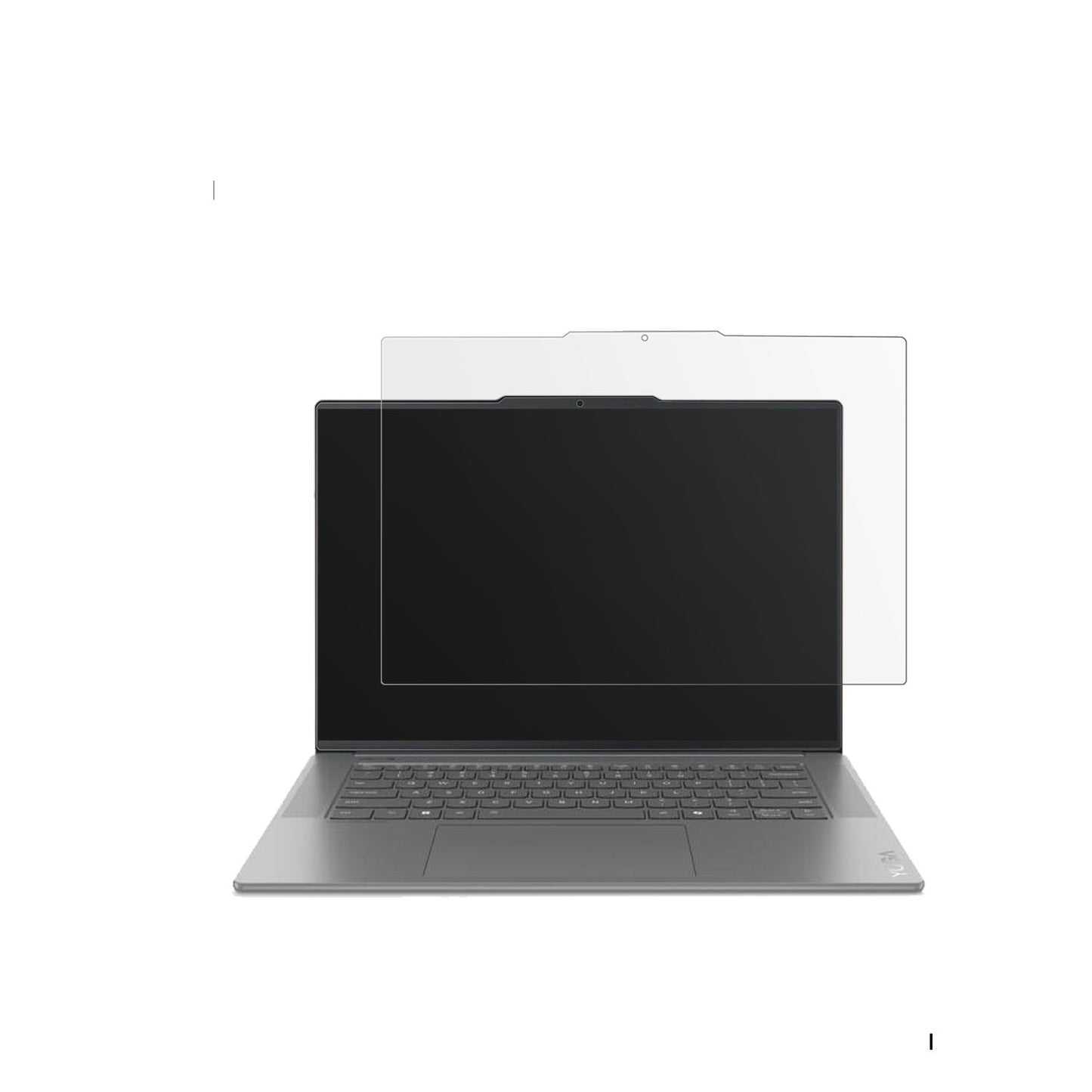 2x Schutzfolie matt für Lenovo Yoga Slim 7 15ILL9  (2)