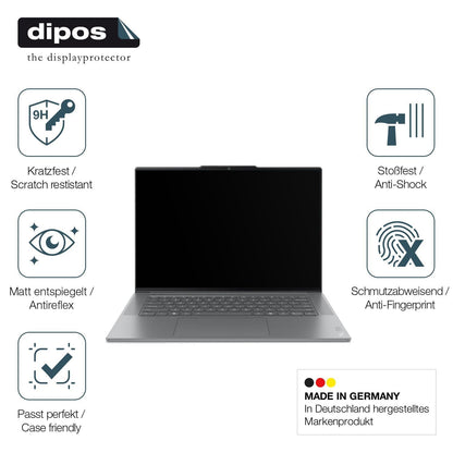 2x 9H Schutzfolie matt für Lenovo Yoga Slim 7 15IL (7)