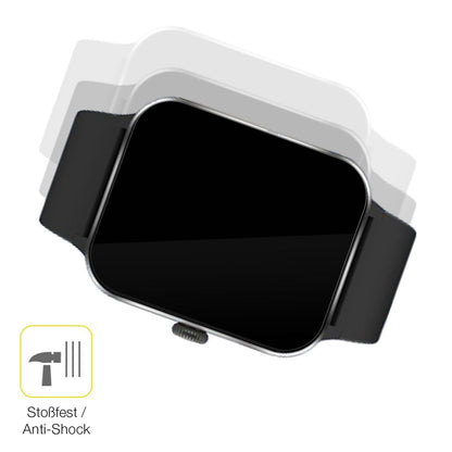 2x 3D Full Cover Schutzfolie für Baolubao W50PRO-B (4)
