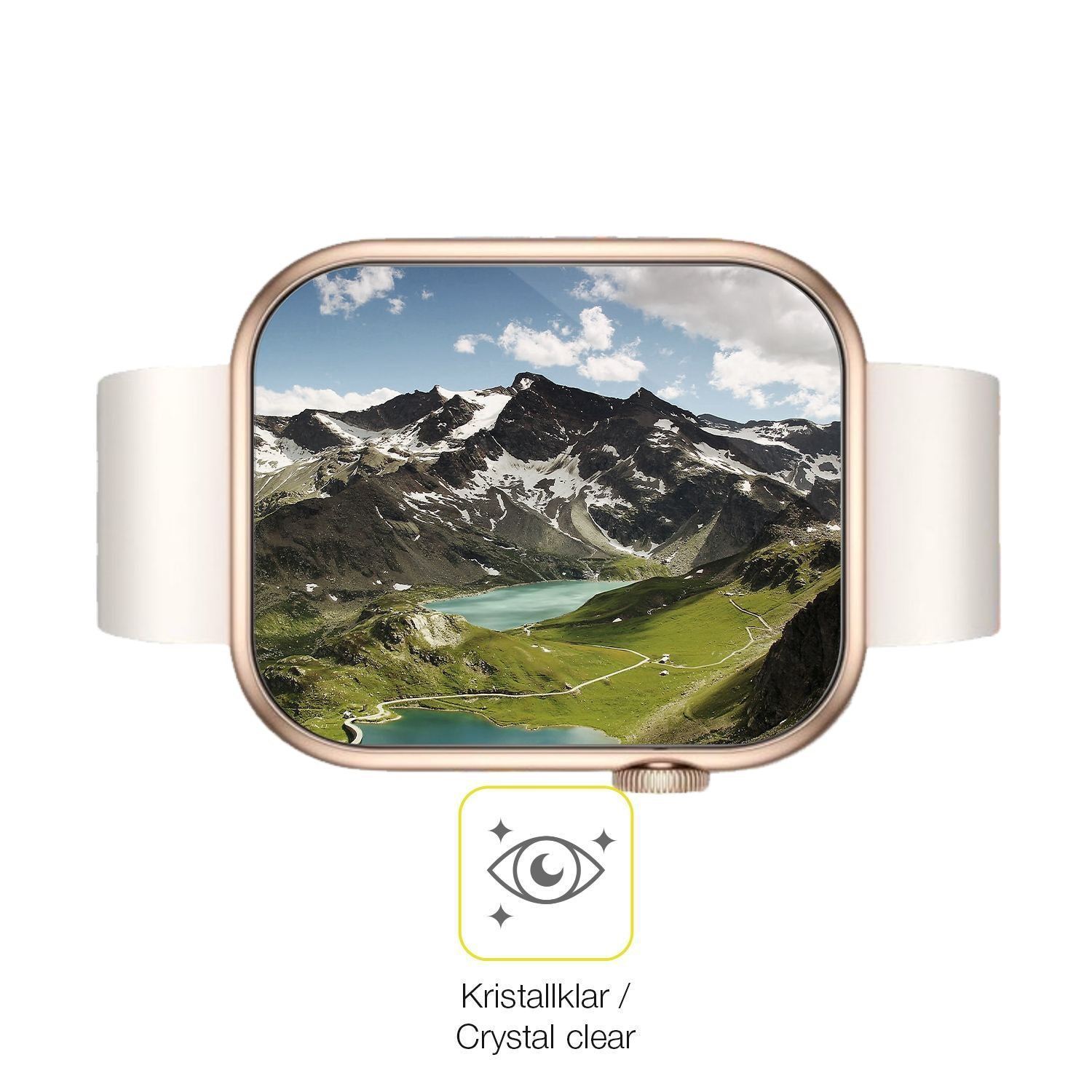 2x 3D Full Cover Schutzfolie für Loyewaier QX 17 2 (5)