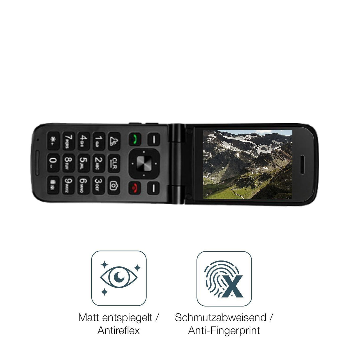 4x Schutzfolie matt für Orbic Journey R 4G Display (4)