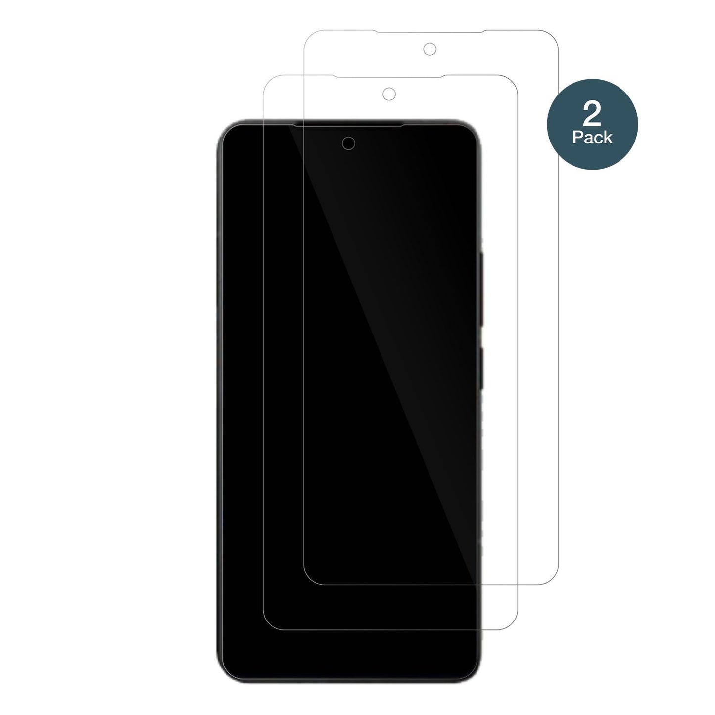 2x 9H Schutzfolie für Xiaomi Poco F7 Ultra Panzerf (2)