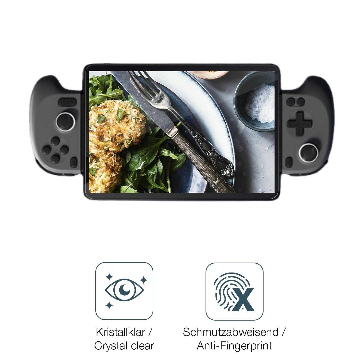 2x Schutzfolie klar für AYANEO Gaming Pad 8.3 Zoll (4)