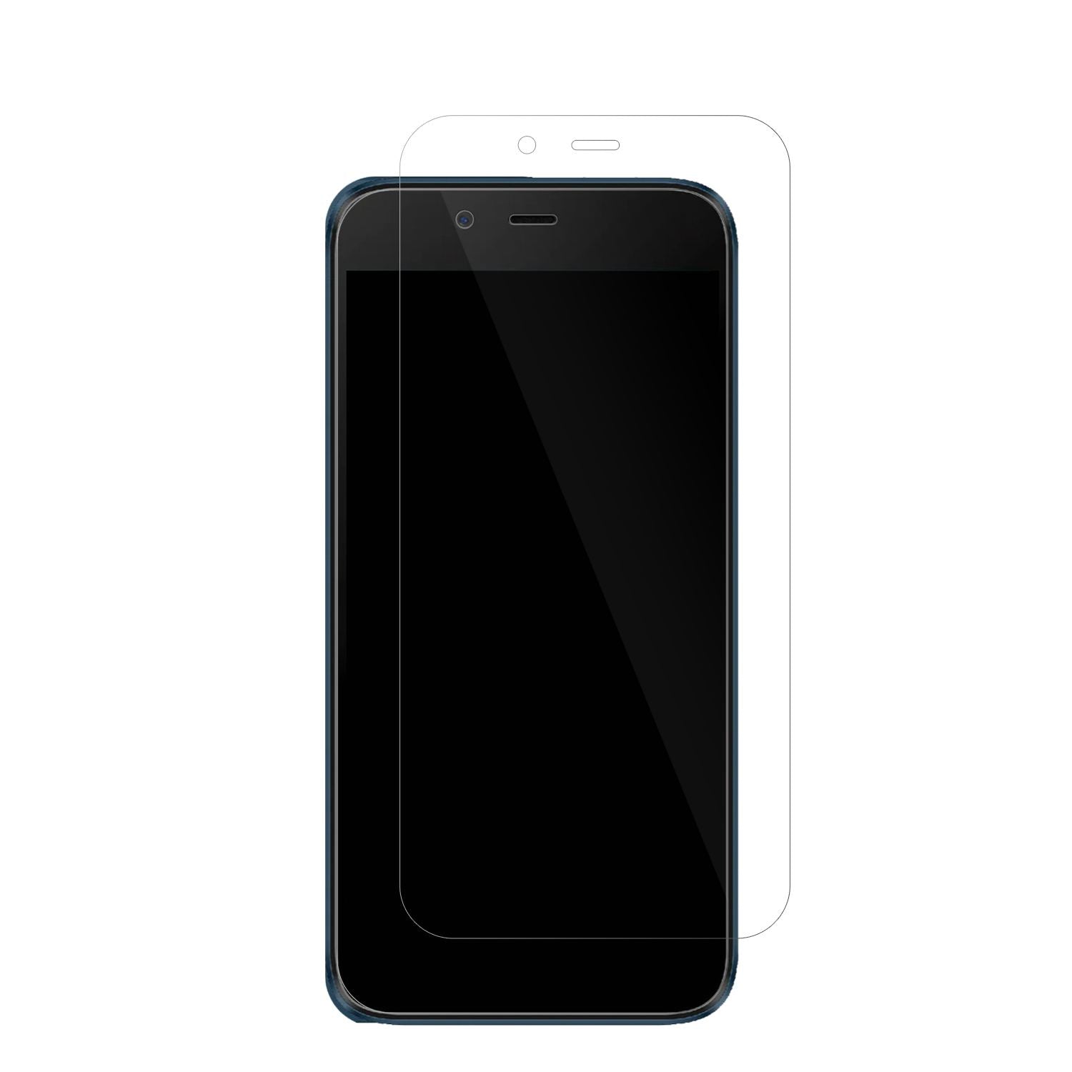 4x Schutzfolie klar für Mobicel P5 Display-Schutzf (2)