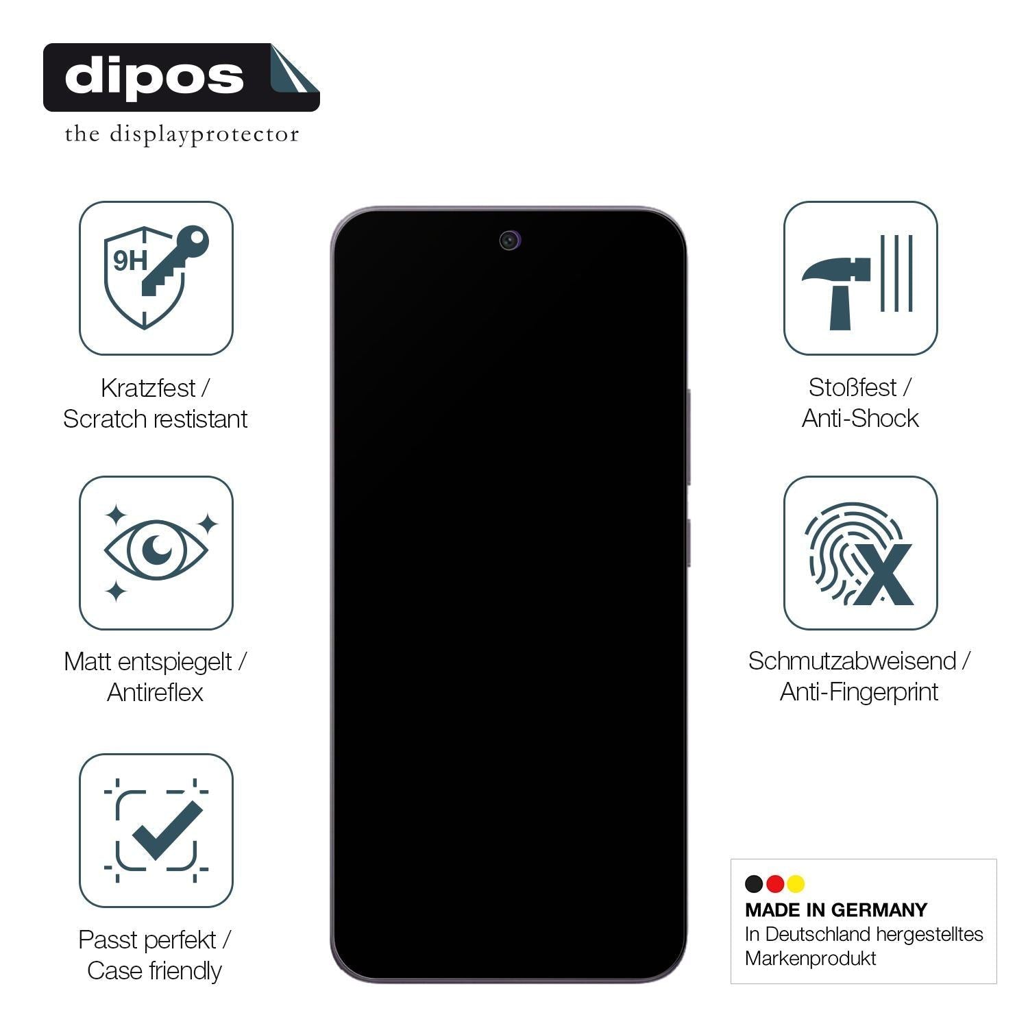 2x 9H Schutzfolie matt für Oppo F29 Pro Panzerfoli (7)