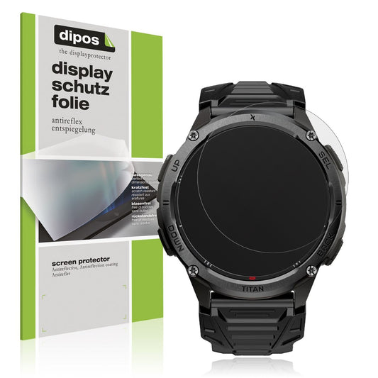 6x Schutzfolie matt für MaxCom Titan Chronos GPS D (1)