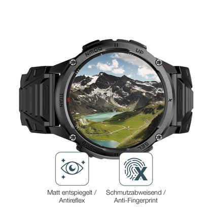 6x Schutzfolie matt für MaxCom Titan Chronos GPS D (4)