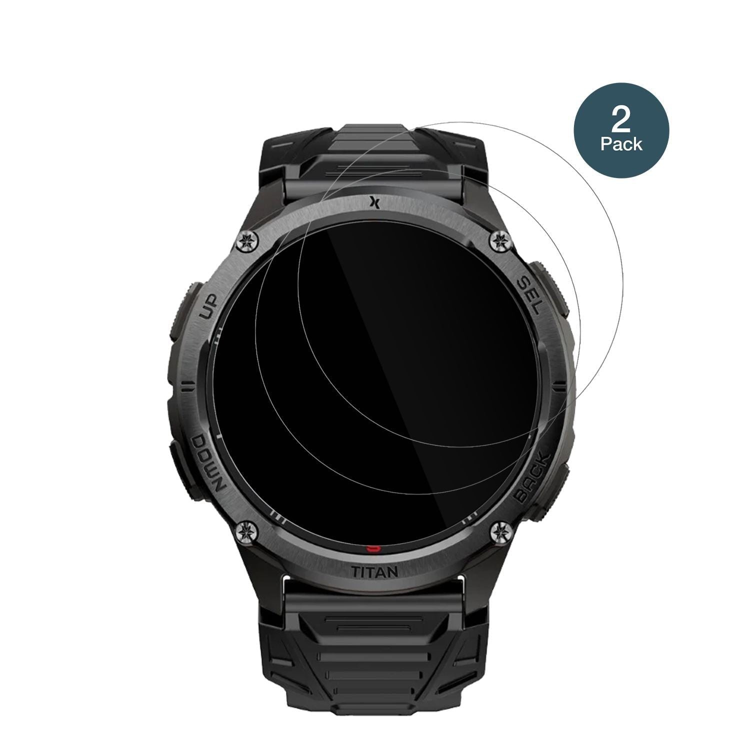 2x 9H Schutzfolie für MaxCom Titan Chronos GPS Pan (2)