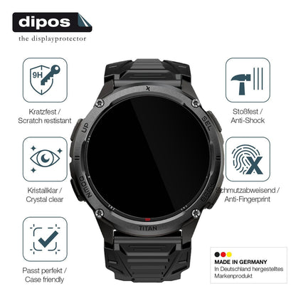 2x 9H Schutzfolie für MaxCom Titan Chronos GPS Pan (7)
