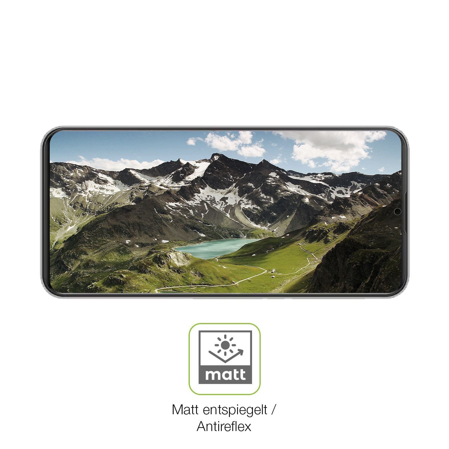 2x Full Cover Schutzfolie matt für I Kall Z19 Pro (5)