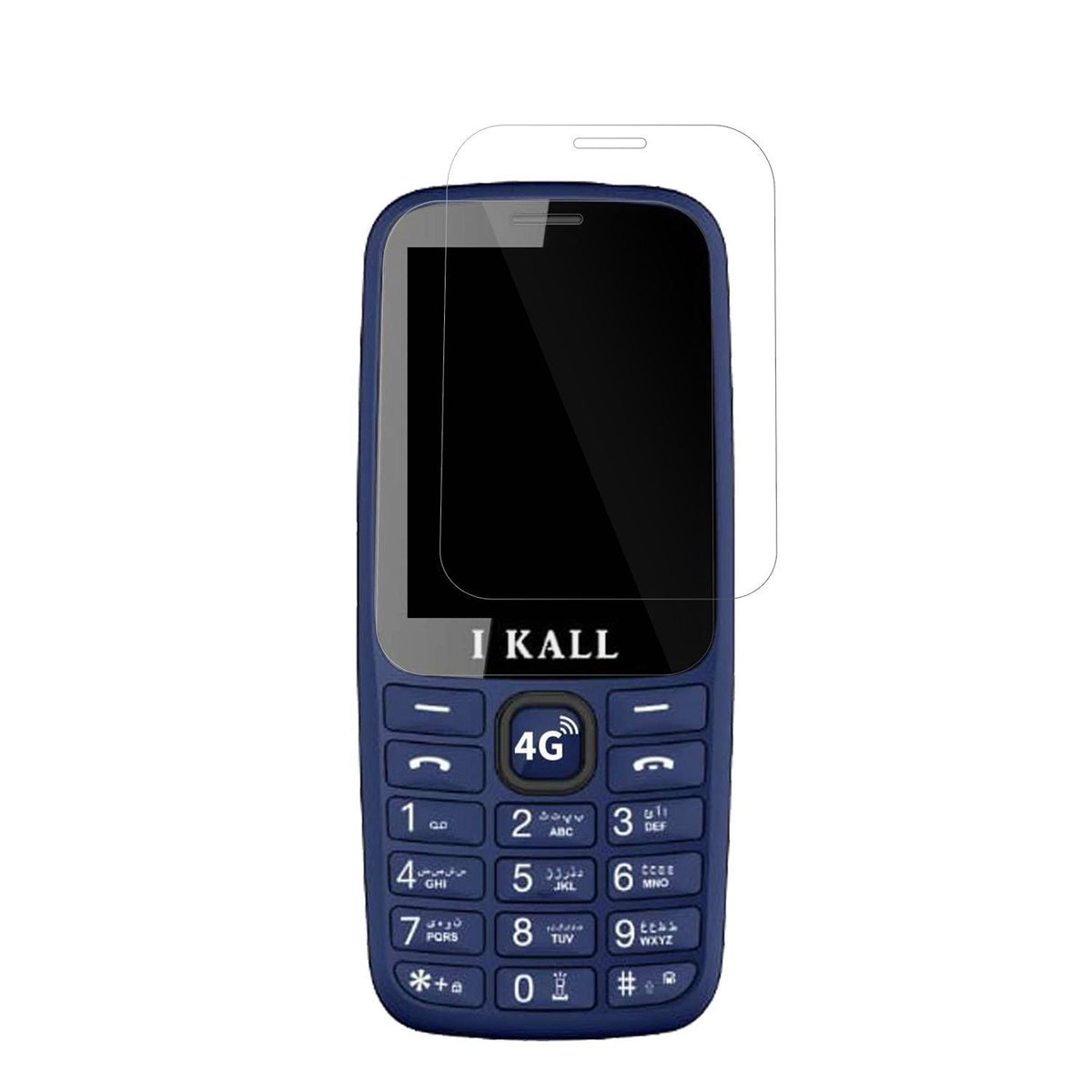 4x Schutzfolie klar für I Kall I2 4G Display-Schut (2)