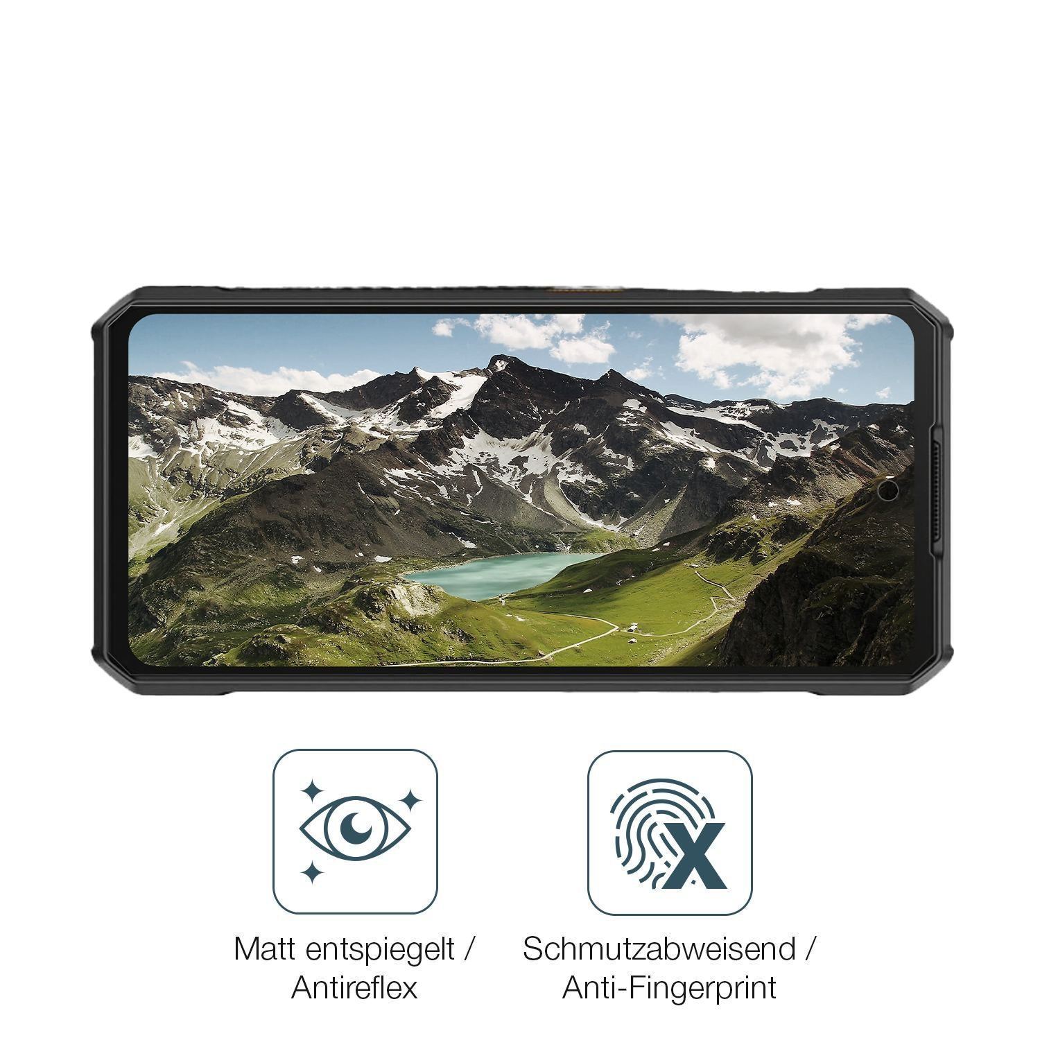 2x 9H Schutzfolie matt für Ulefone Armor 30 Pro Pa (5)