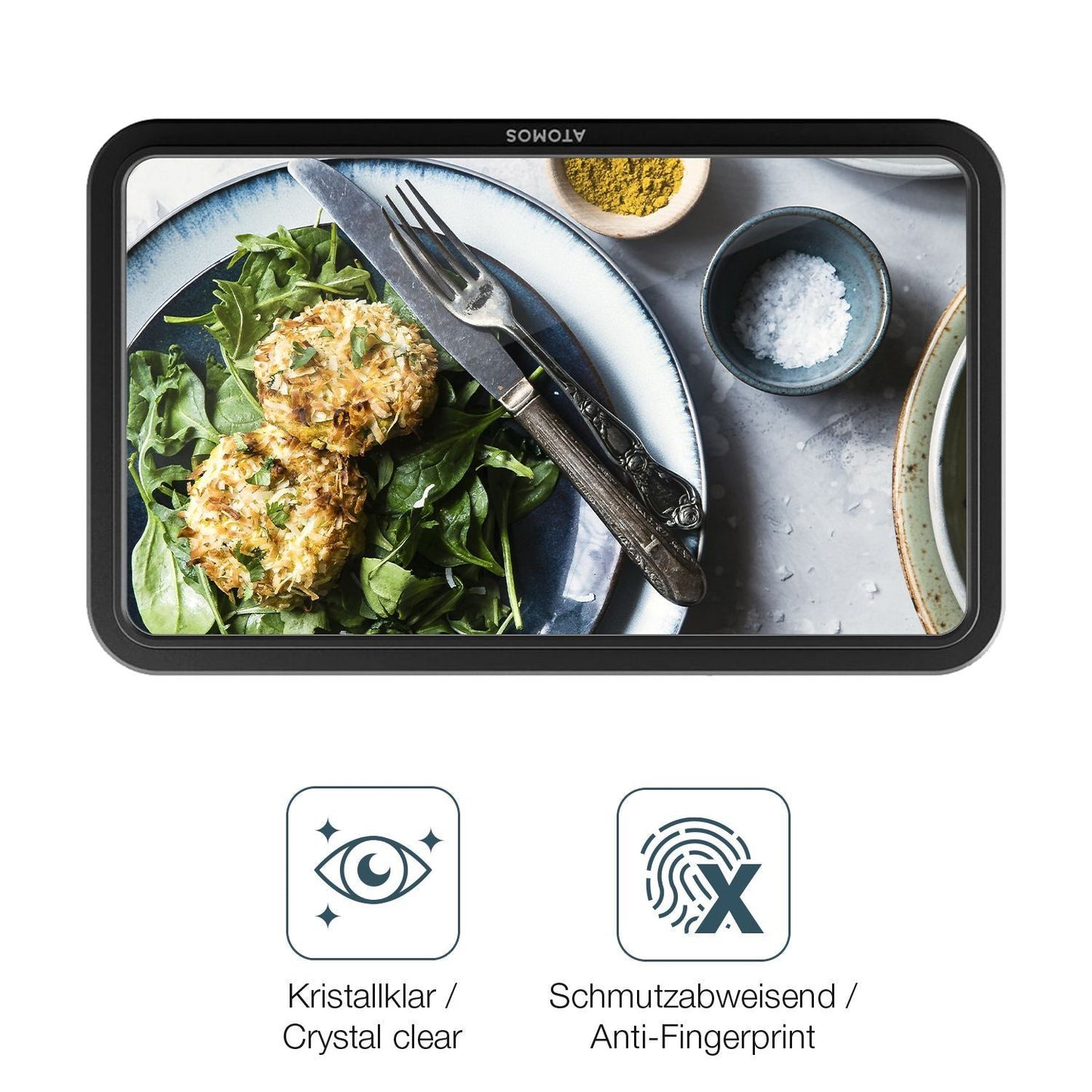 2x 9H Schutzfolie für Atomos Shinobi Go Panzerfoli (5)